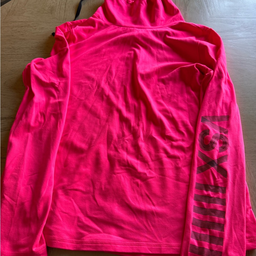 Victoria's Secret Hot Pink Hoodie Sweatshirt